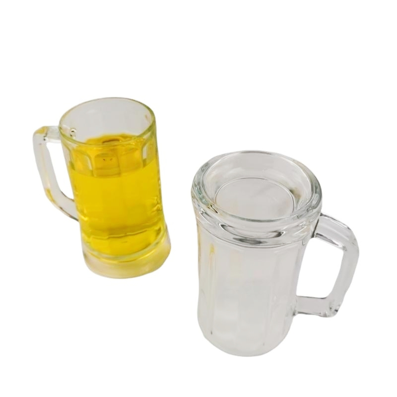 Fancy Water Glass Juice Cup High Quality Beer Mug with Handle