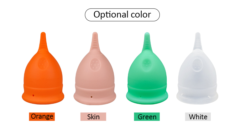 Free Samples Menstrual Cup No Metals or Toxins 100% Medical-Grade Silicone