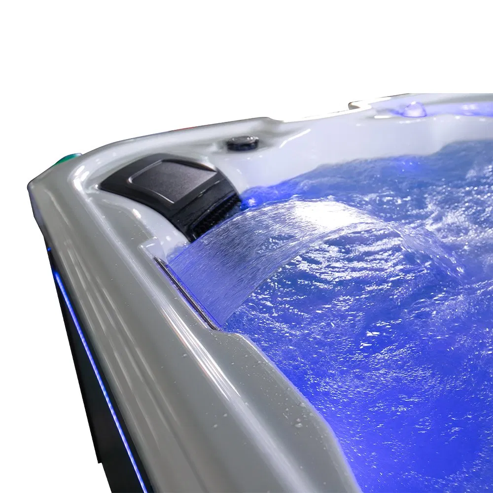 Гидромассажная ванна Aqua Gallery на 3 персоны, коричневая