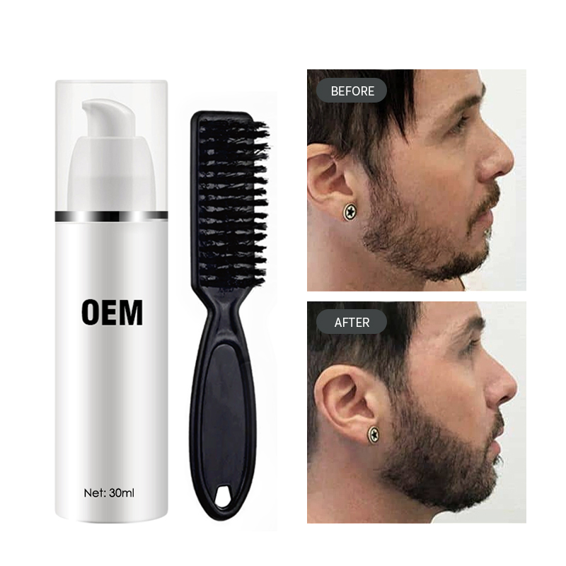 Organic Beard Dye Shampoo Suitable for Men Beard Comb Grey Black Color Dye