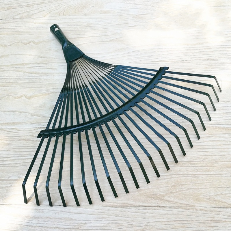 High-Quality Stainless Steel Easily Cleaned Convenient Portable Without Handle Garden Leaf Rakes