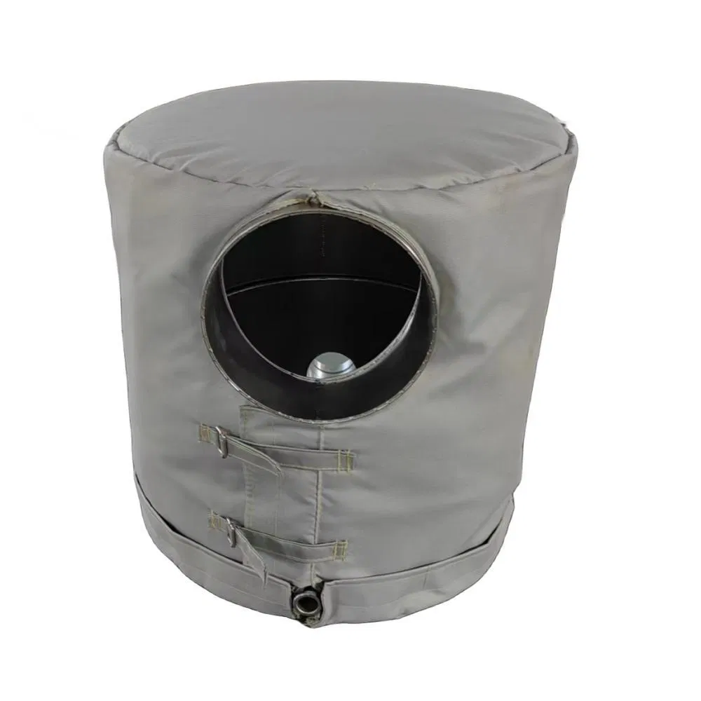 Fiberglass Cloth Flame Retardant Fireproof Insulated Mechanic Thermal Valve Insulation Jackets