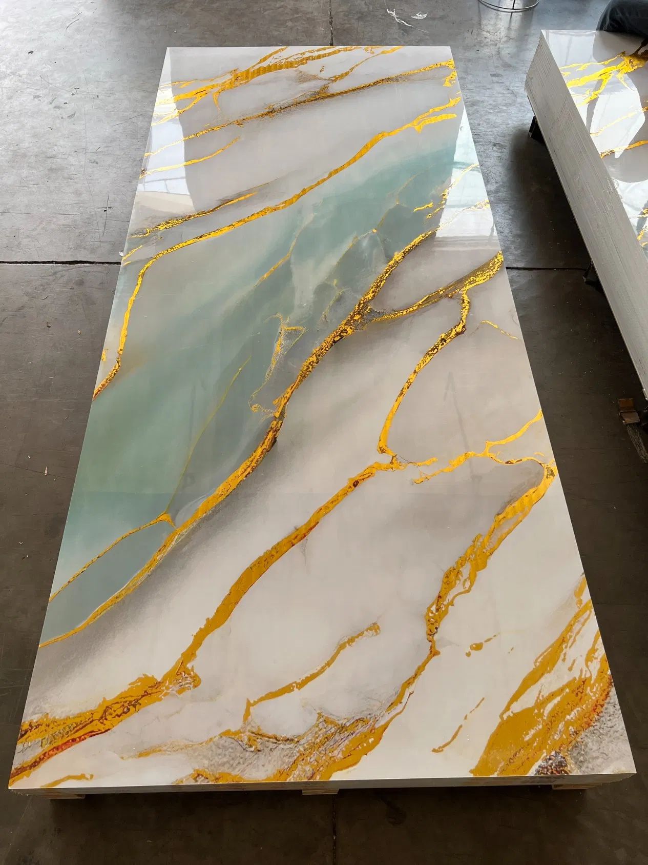 Colorful UV Marble Sheet PVC Wall Panel UV Board