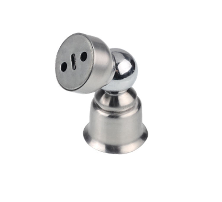 Magnet Buffer Stainless Steel Strong Magnetic Door Holder Hardware Floor Mounted Type Wooden Door Stopper