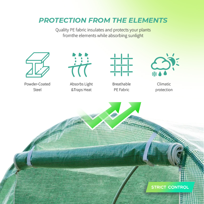 Теплица садовая пластиковая мини с рамкой