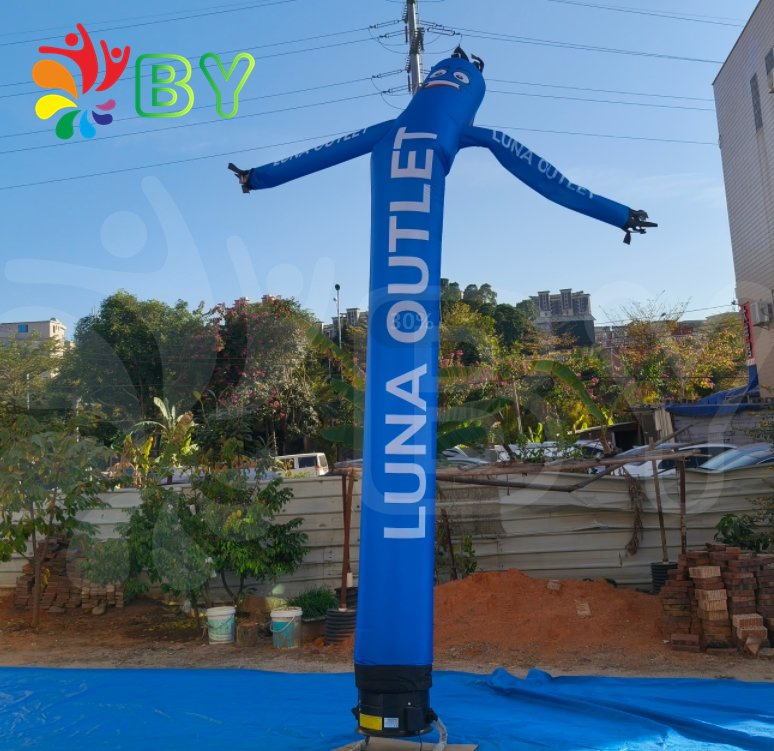 Advertising Inflatable Air Dancers Sky Puppet with Word Printing for Sale