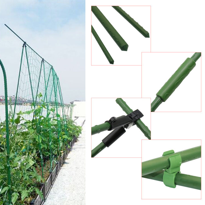 Wholesale Steel Pipe Landscape Staples Plastic Coated Steel Garden Stakes