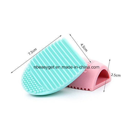 Silicone Makeup Brush Washing Scrubber Pad Cleaning Esg10196