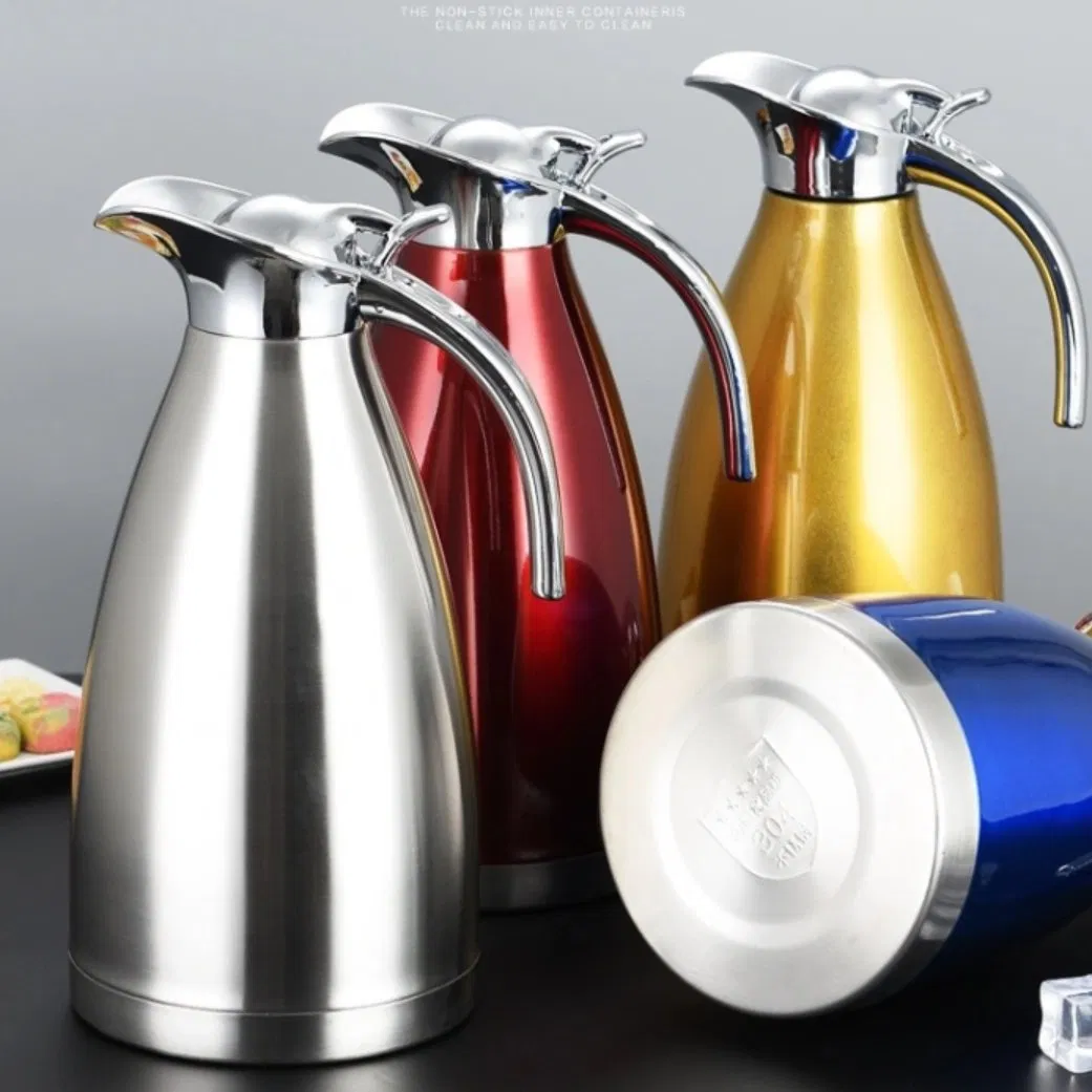 Vacuum Jug Thermos Stainless Steel Tea Flask Thermos Jug 2L Vacuum Thermos Jug Coffee Thermos Vacuum Jug Insulation Jug Insulated Jug Wholesale Price