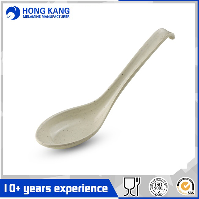 Custom Logo Unicolor Melamine Soup Table Ware Kid Spoon