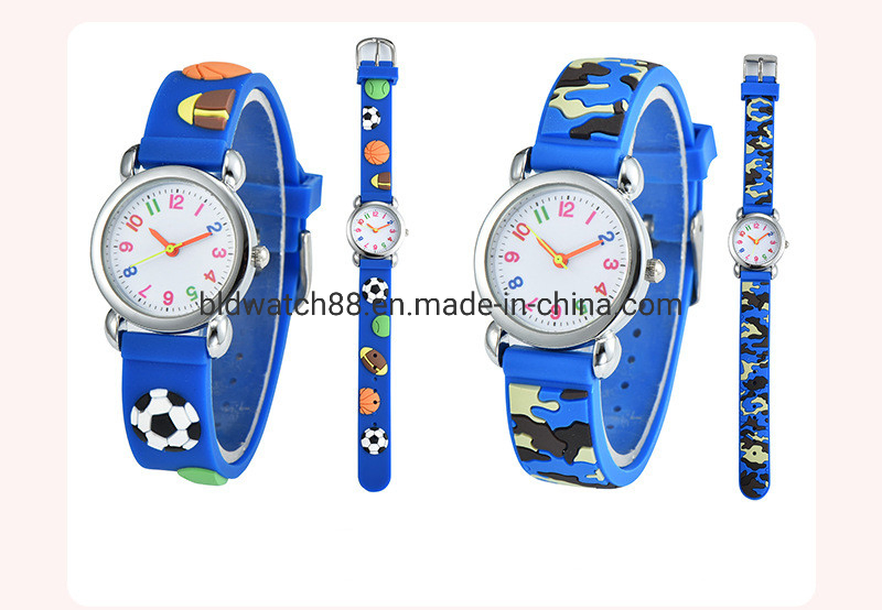 Children's Gift Watch Analog Silicone Watches for Promotion