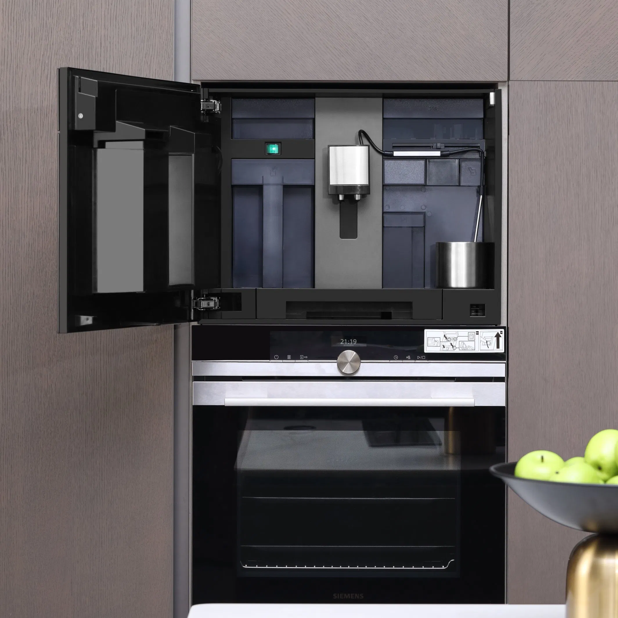 Programmable Built in Coffee Maker Screen Touch Panel Embedded Integrated Coffee Machine