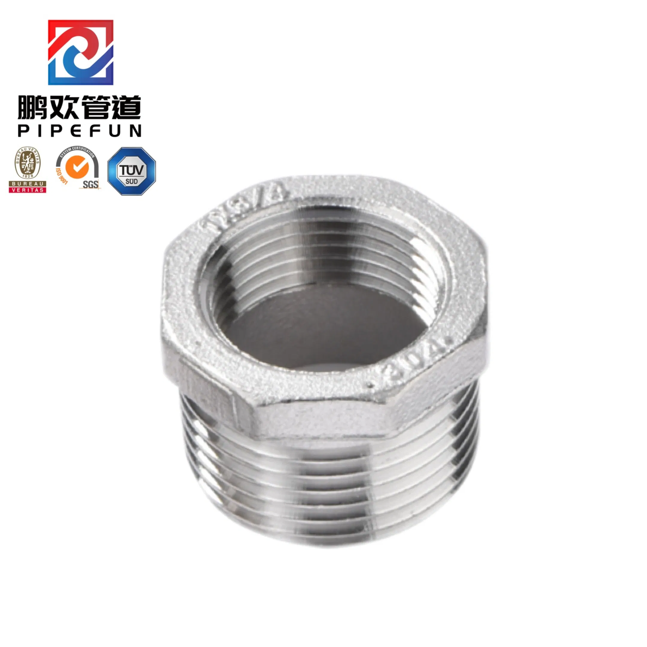 Stainless Steel Forging Fitting Reducing Hex Head Bushing
