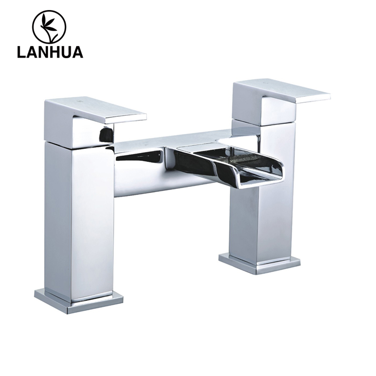 Double Hole Shower Bathtub Faucet