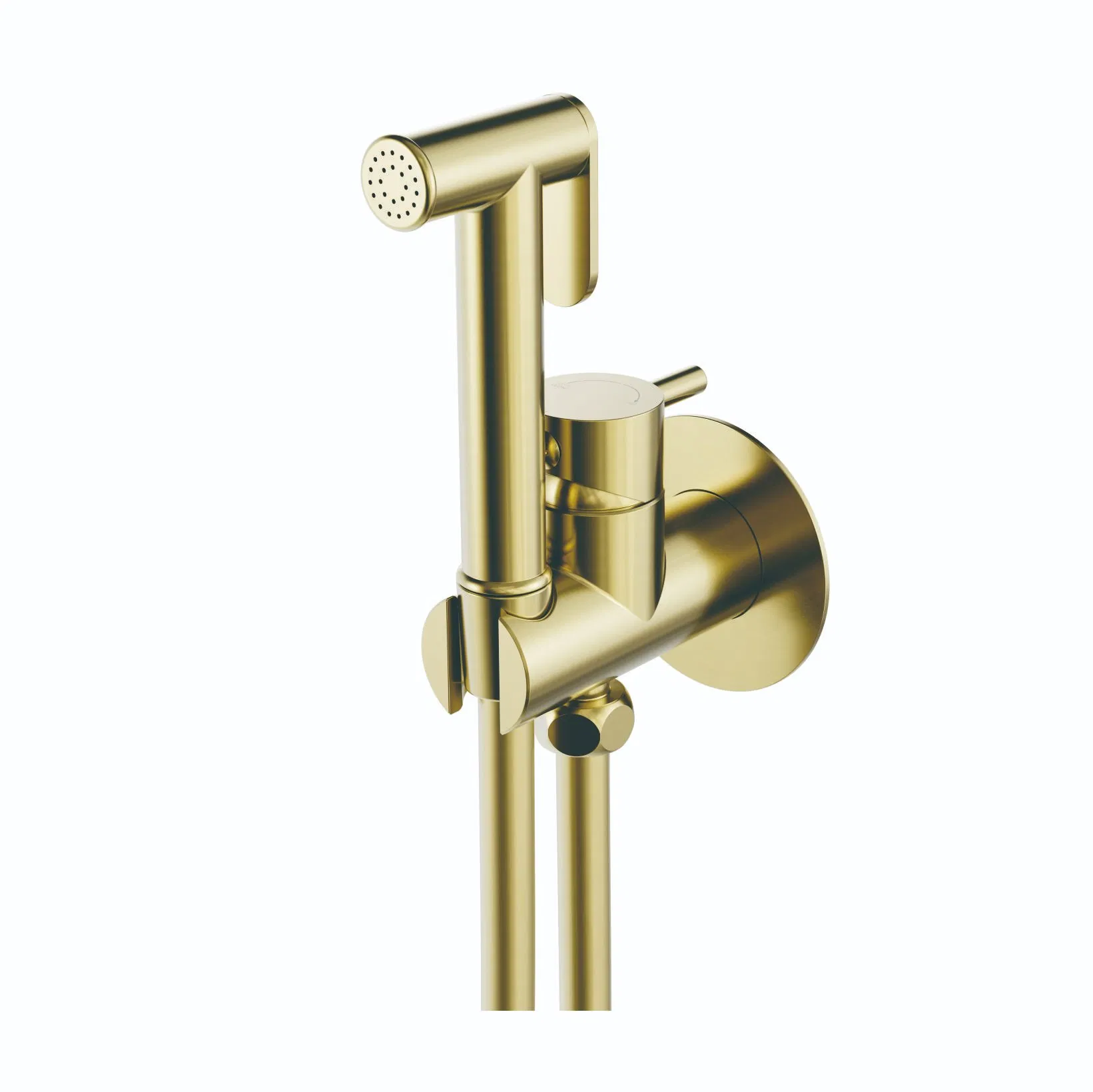 Смеситель для биде с верхней ручкой, латунь