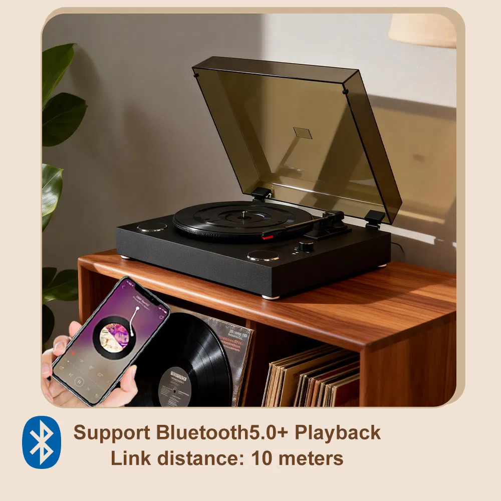 Проигрыватель виниловых пластинок Hi-Fi с Bluetooth