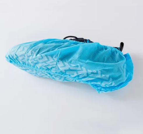 Secure Disposable Fabric Non-Woven PP Safe Non-Skid Shoe Cover for Safety Zones