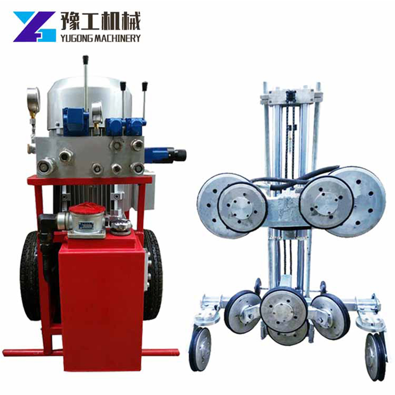 High Efficiency Diamond Bead Wire Saw Machine with Remote Control