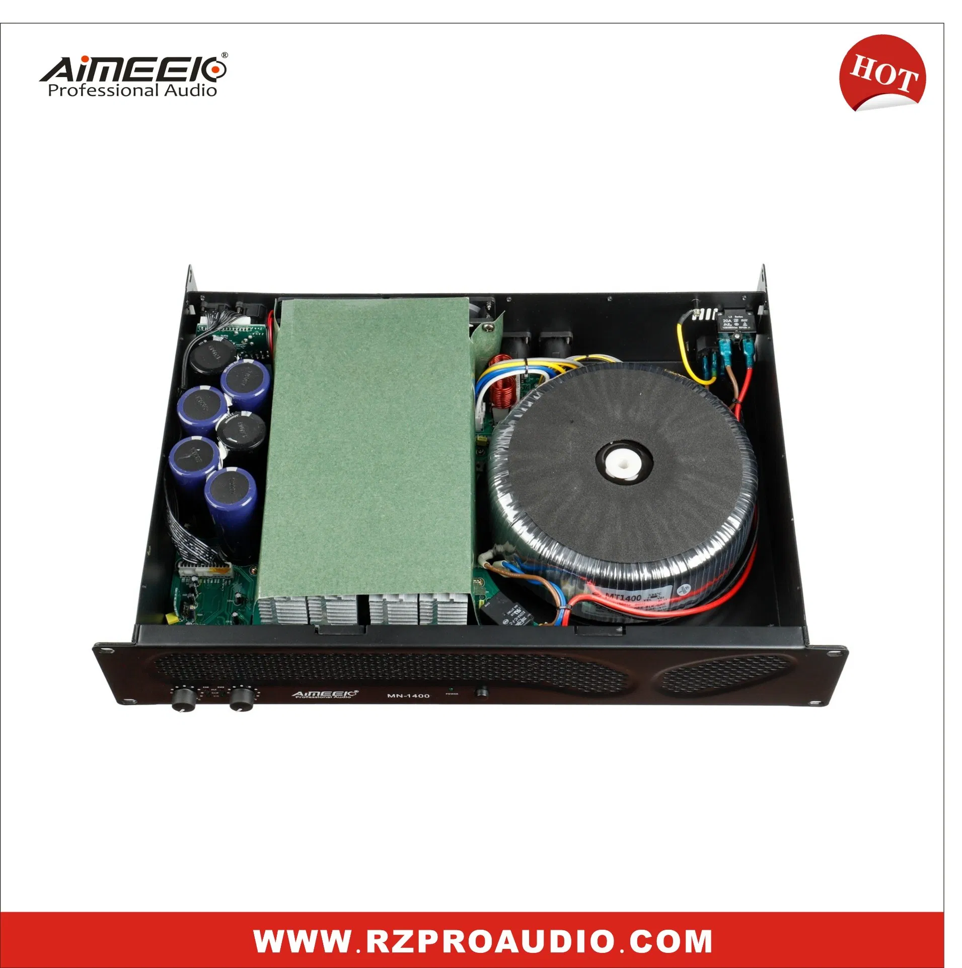 Mt 2 Channels 1400W Top Class Audio Professional Power Amplifier