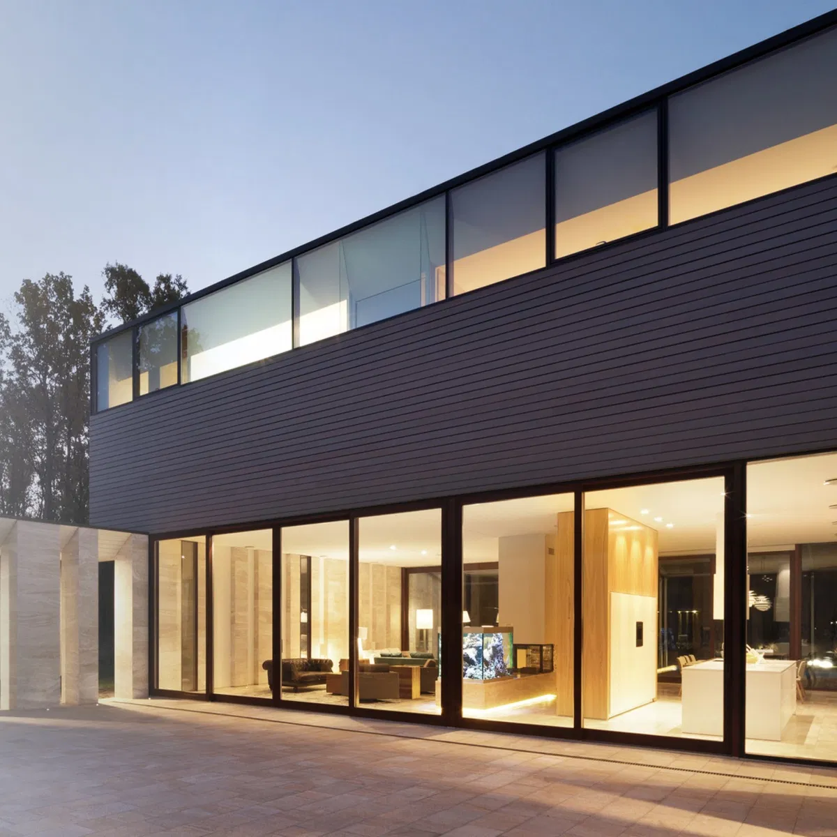 Durable Heavy Duty Thermal Break Exterior Door Outdoor Sound Insulation Double Glazing Sliding Balcony Window Door