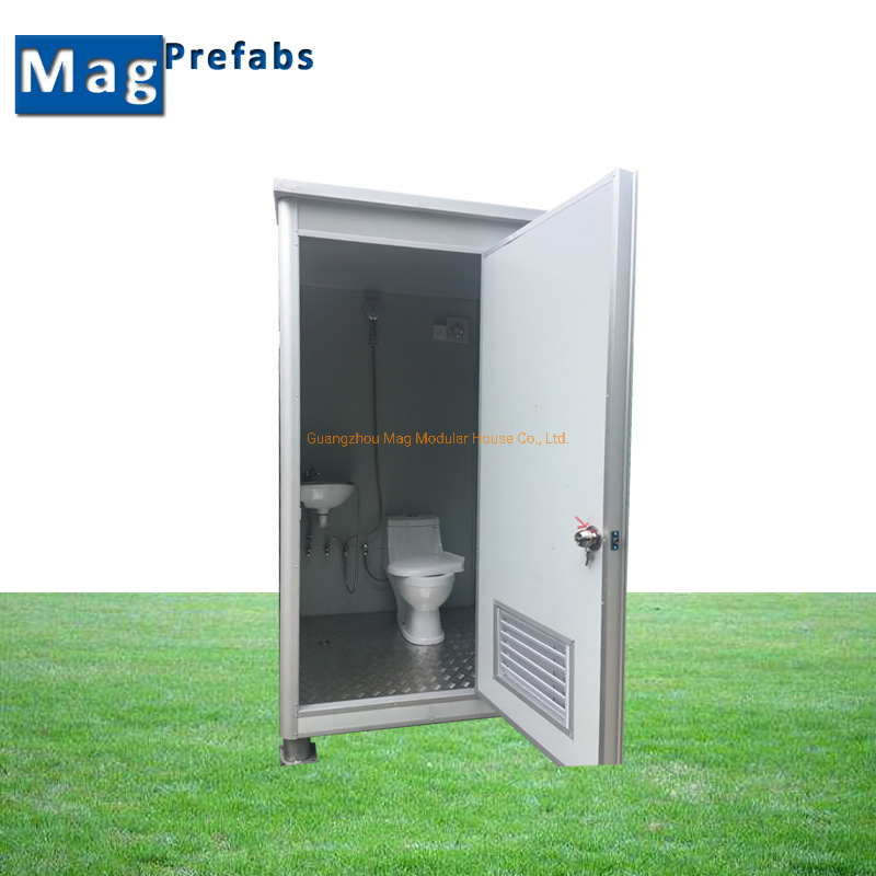 Temporary Prefab Outdoor Public Movable Shower Mobile Bathroom Portable Toilet