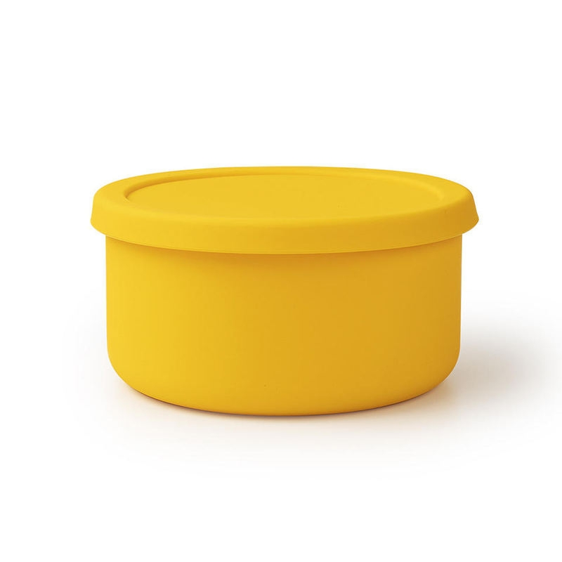 Innovative Collapsible Silicone Lunch Box for on-The-Go Meals