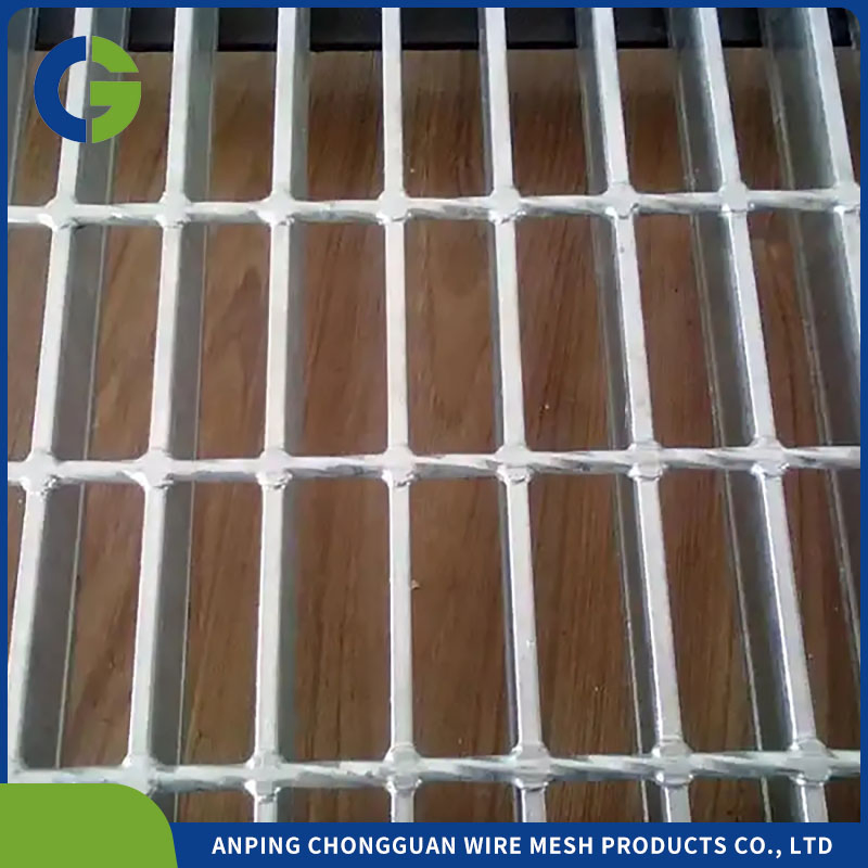 Aluminum Grating Galvanized Steel Floor Grating Plates / Aluminum Walkway Steel Grating Mesh