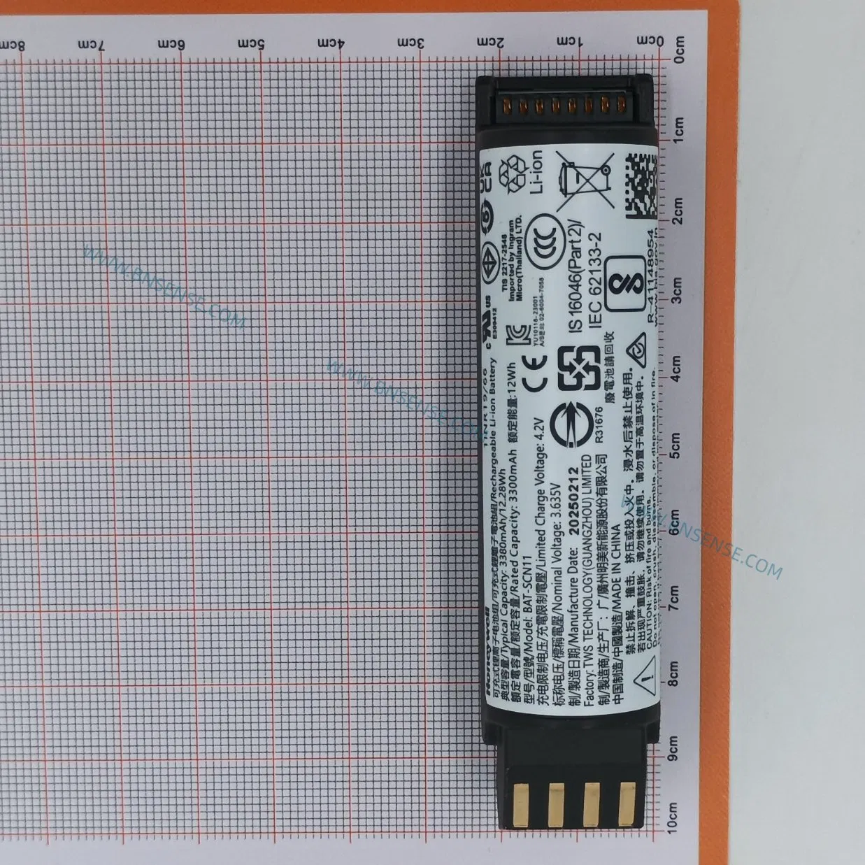 Honeywell BAT-SCN11 Battery Smart Battery Lithium-ion Battery