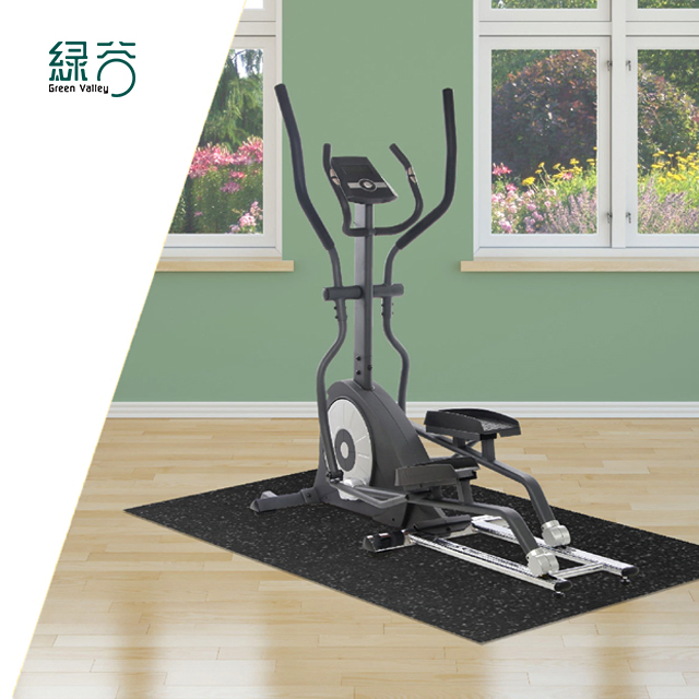 Fitness Center Not Easy Deformation 8mm Thickness EPDM Rubber Gym Flooring Rolls