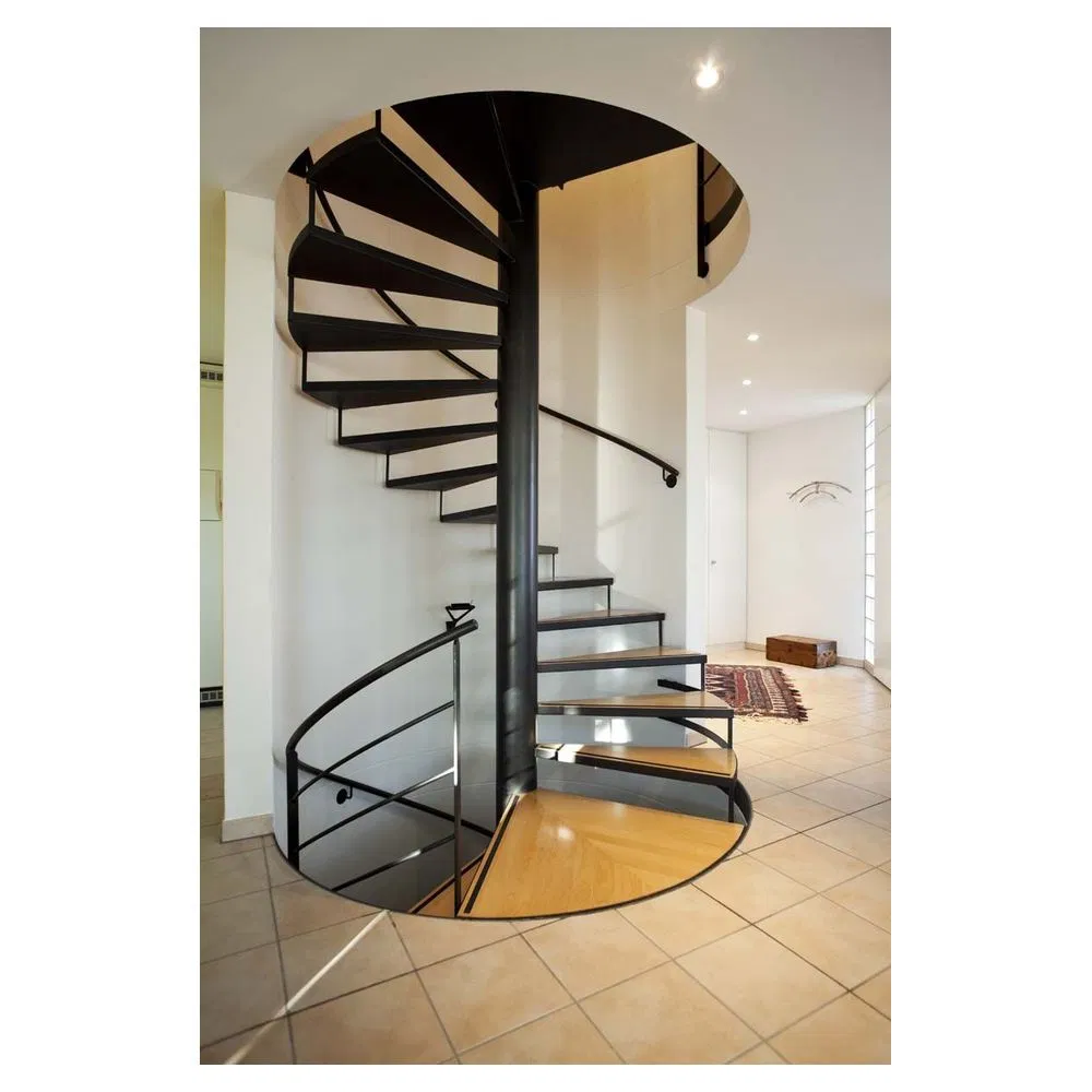 Staircase Delicate Good-Looking Library Decor Customized Spiral Stairs