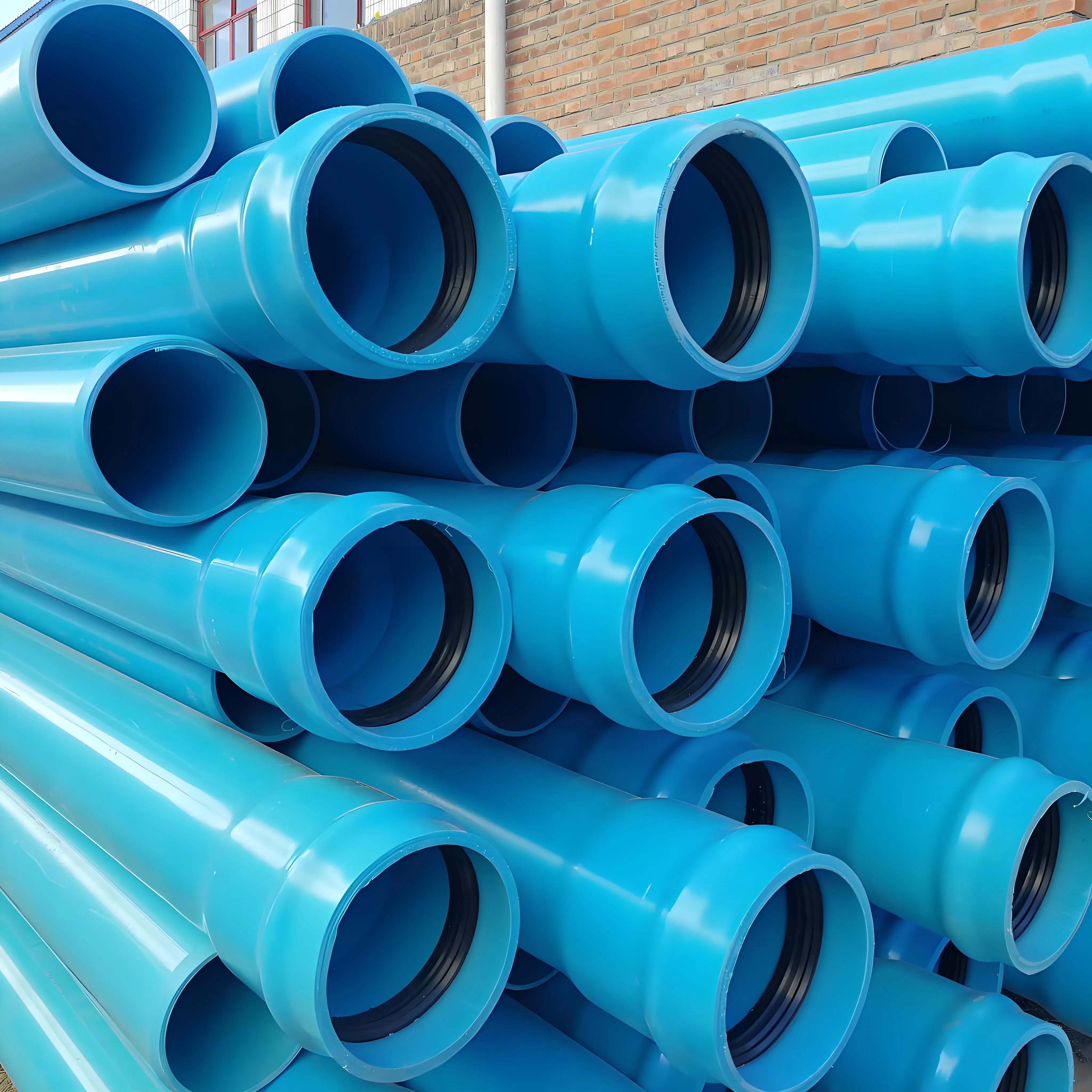Blue PVC Pipe 20mm-630mm for Irrigation PVC Water Pipe