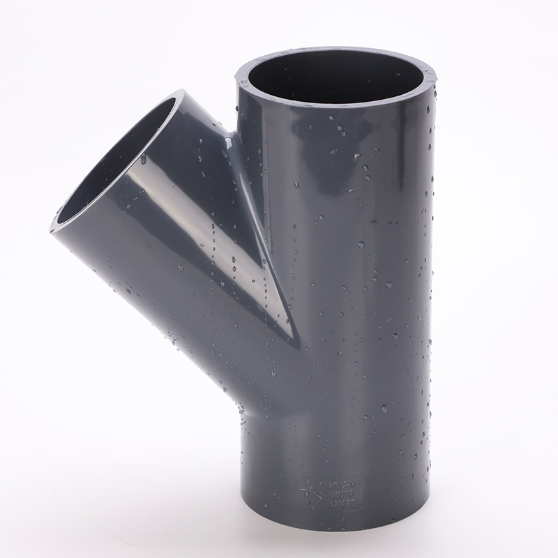 Pipe Rubber Joint PVC Reducer Tee PVC Plumbing Fittings DIN Fitting