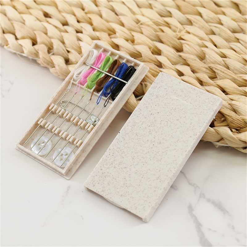 Sewing Box for Hotel Rooms with Environmentally Friendly Materials