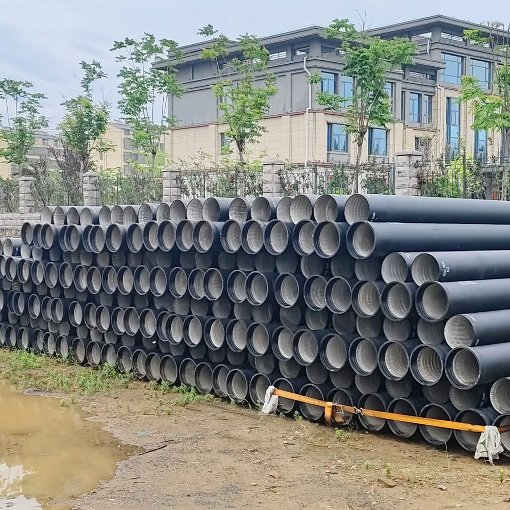 Drink Water Supply Pipelines DN300 DN400 DN1000 Self-Anchored Water Pressure Iron Round Ductile Pipes
