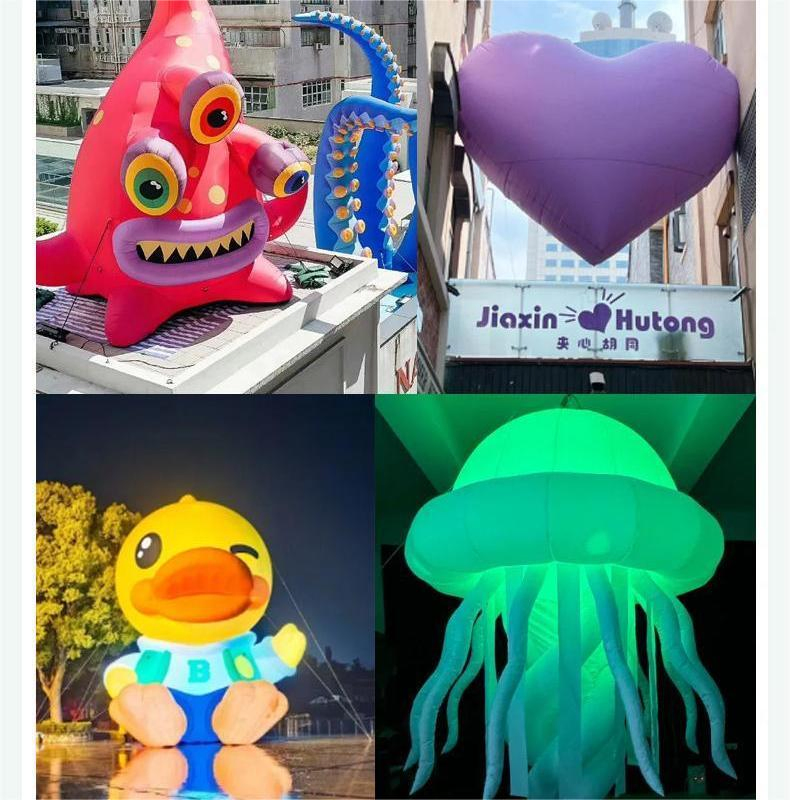 Inflatable Remote Controlled Airship Air Model Ascending Aircraft Advertising Promotion PVC