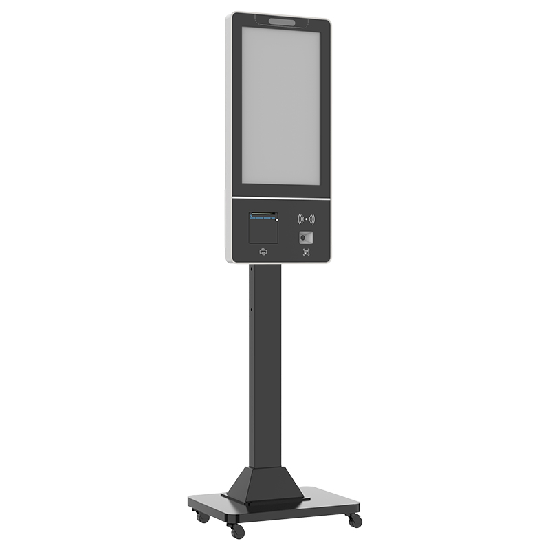21.8 Inch Self Service Floor Standing Koisk with Stand Interactive Ordering Koisk for Shopping Mall
