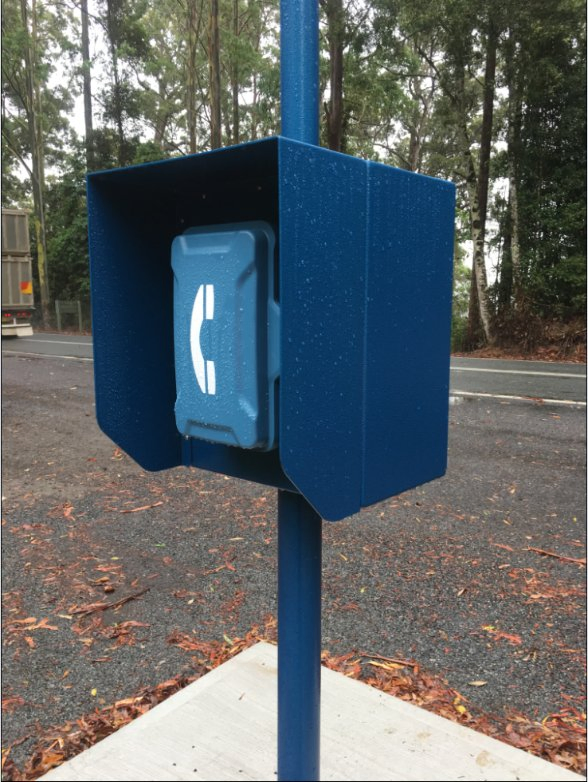 Emergency Highway Telephone, Solar Telephone, Emergency Call Box Call Intercom