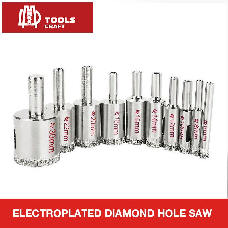 Diamond Drill Bit Tools Set 9 PCS Circular Core Hole Saw