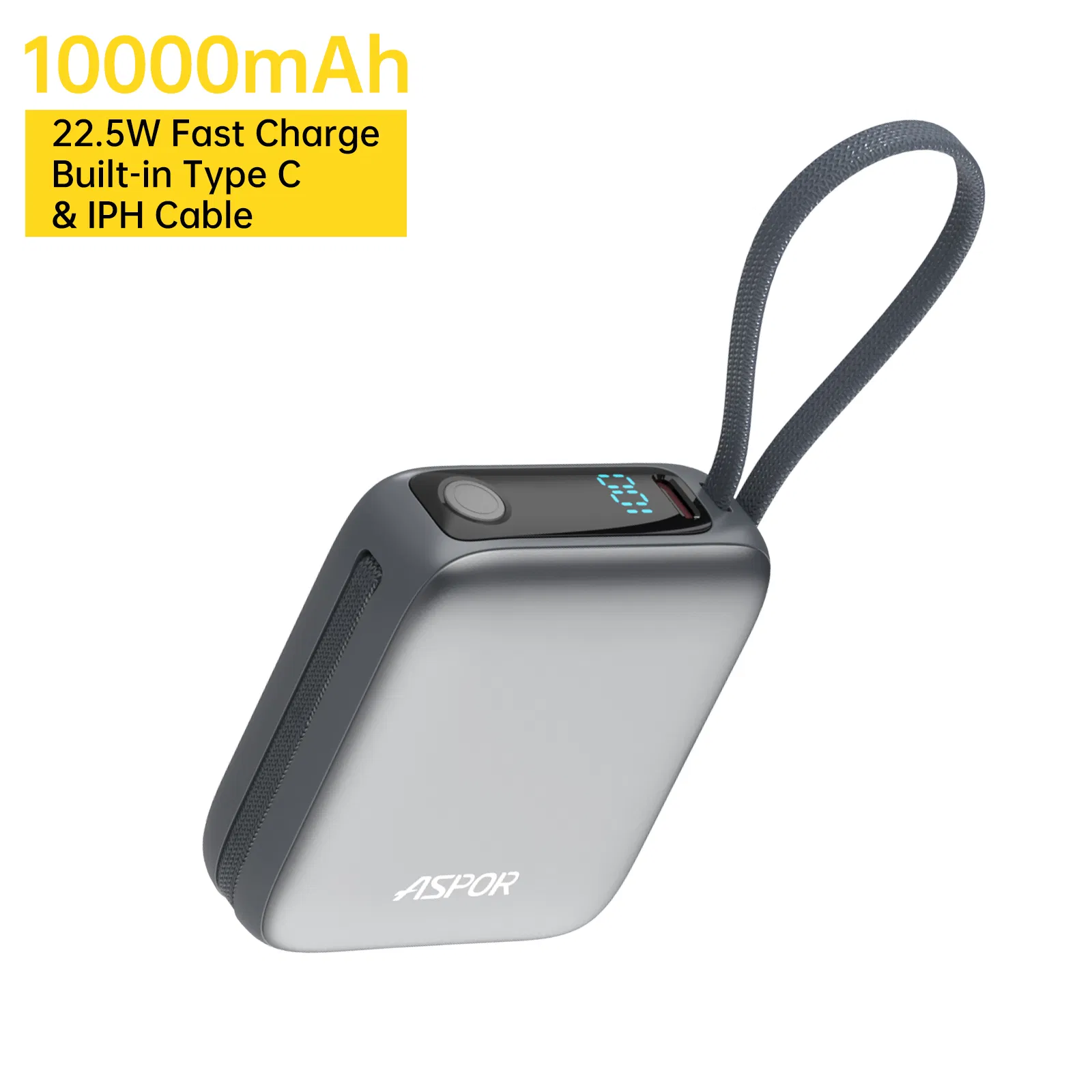 3c Certified Ultra-Slim 10000mAh Power Bank Super Fast Charging 22.5W A378/P29