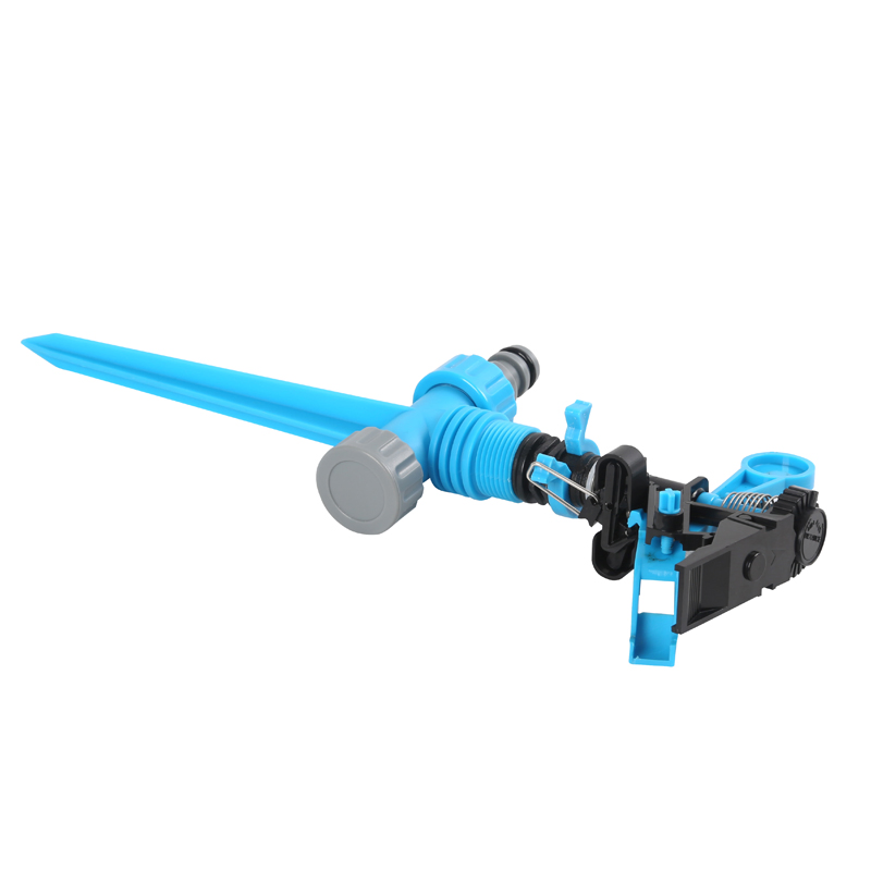 Outdoor Lawn Durable Irrigation Adjustable Rotary Plastic Water Hose Garden Sprinklers