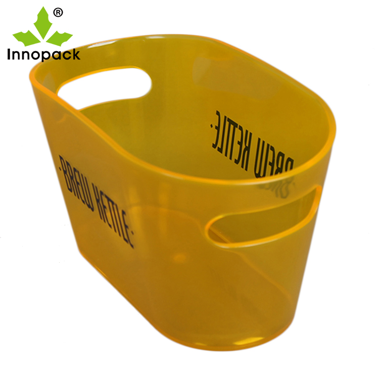 Newest Plastic Beer Bucket Ice Barrel Decoration Pail with Attractive Printing