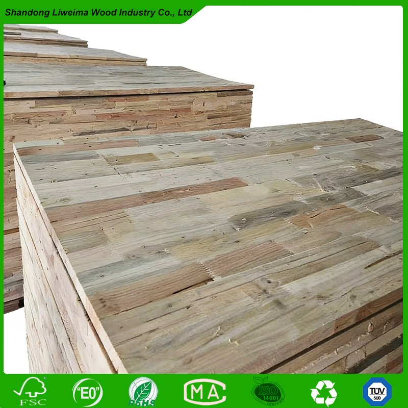 Customize Size Paulownia Poplar Pine Solid Wood Finger Joint Board