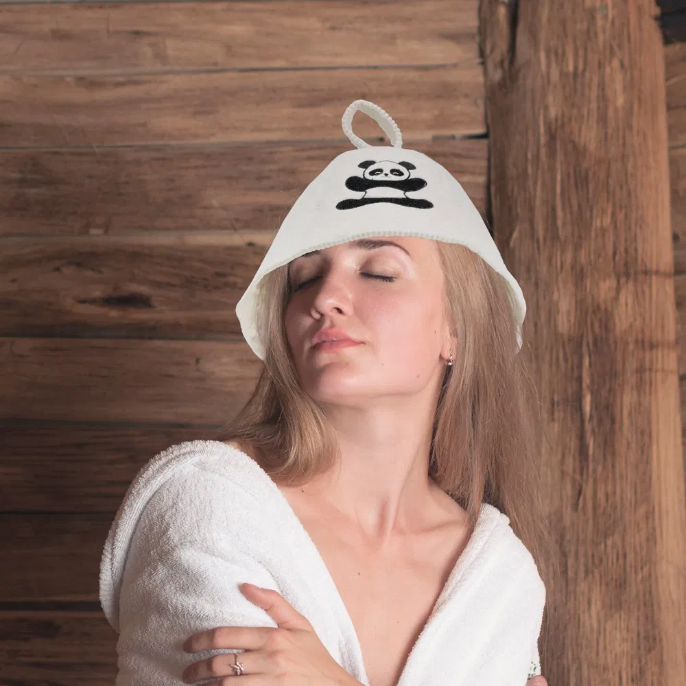 Handmade Natural 100% Wool Felt Russian Banya Steam Sauna Hat German