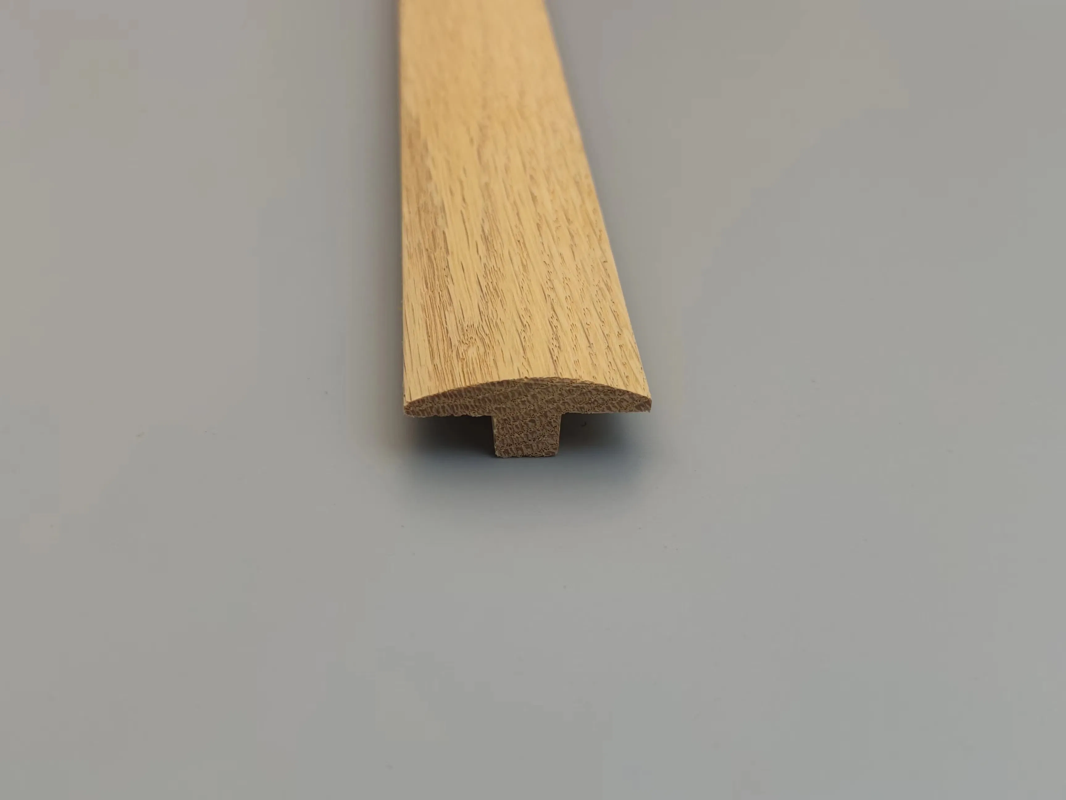 Premium Custom Asymmetrical T-Molding for Solid Wood Flooring