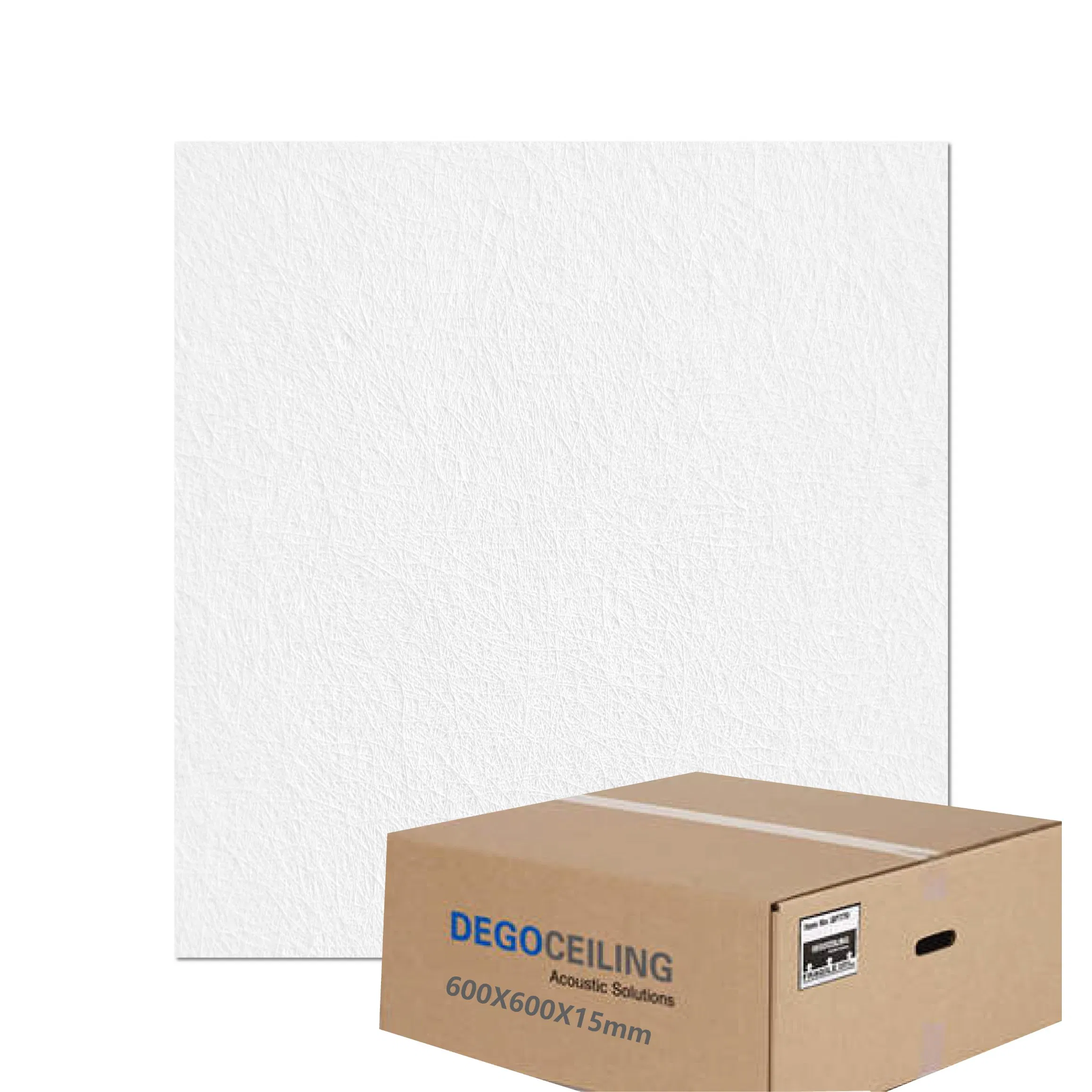 Acoustic Smooth and Strong Fiberglass Ceiling Tiles