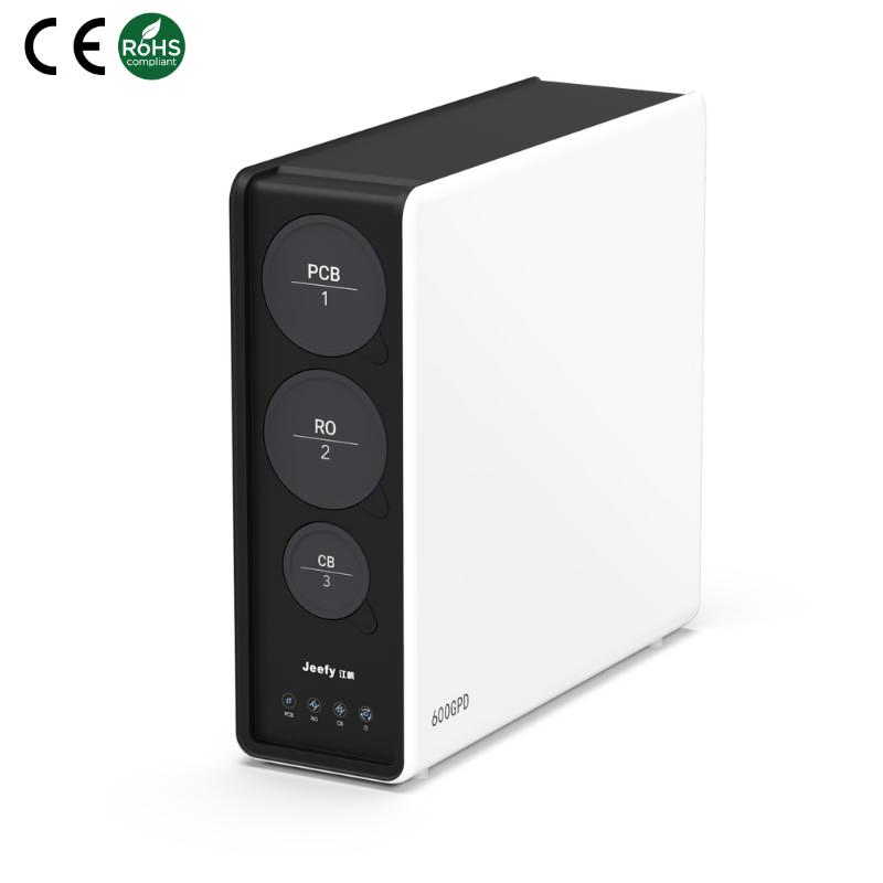 Space Saving Kitchen Undersink RO Water Filter Machine 2L/Min Direct Drink Water Purifier Water Treatment Equipment with Alkaline Mineral
