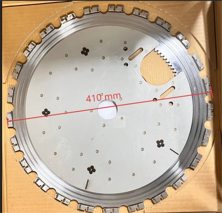 Concrete Wall Cutting Machine High-Power Brushless Ring Saw
