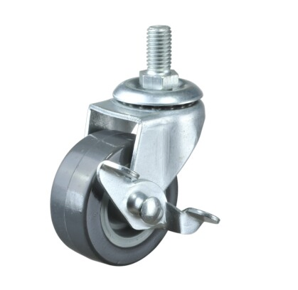 High Quality 75mm Polypropylene Castor Wheel with Brake