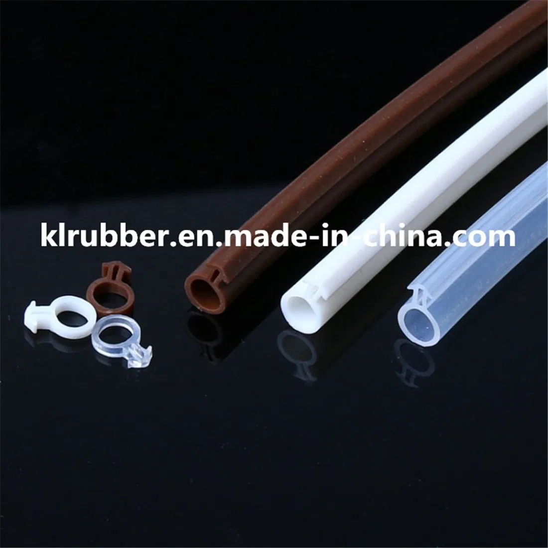 Customized Colorful Soft Silicone Rubber Extrusion for Oven Door