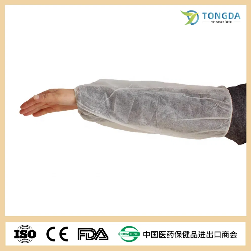 Disposable non-woven PP/SMS Waterproof Sleeve Cover Single use oversleeve